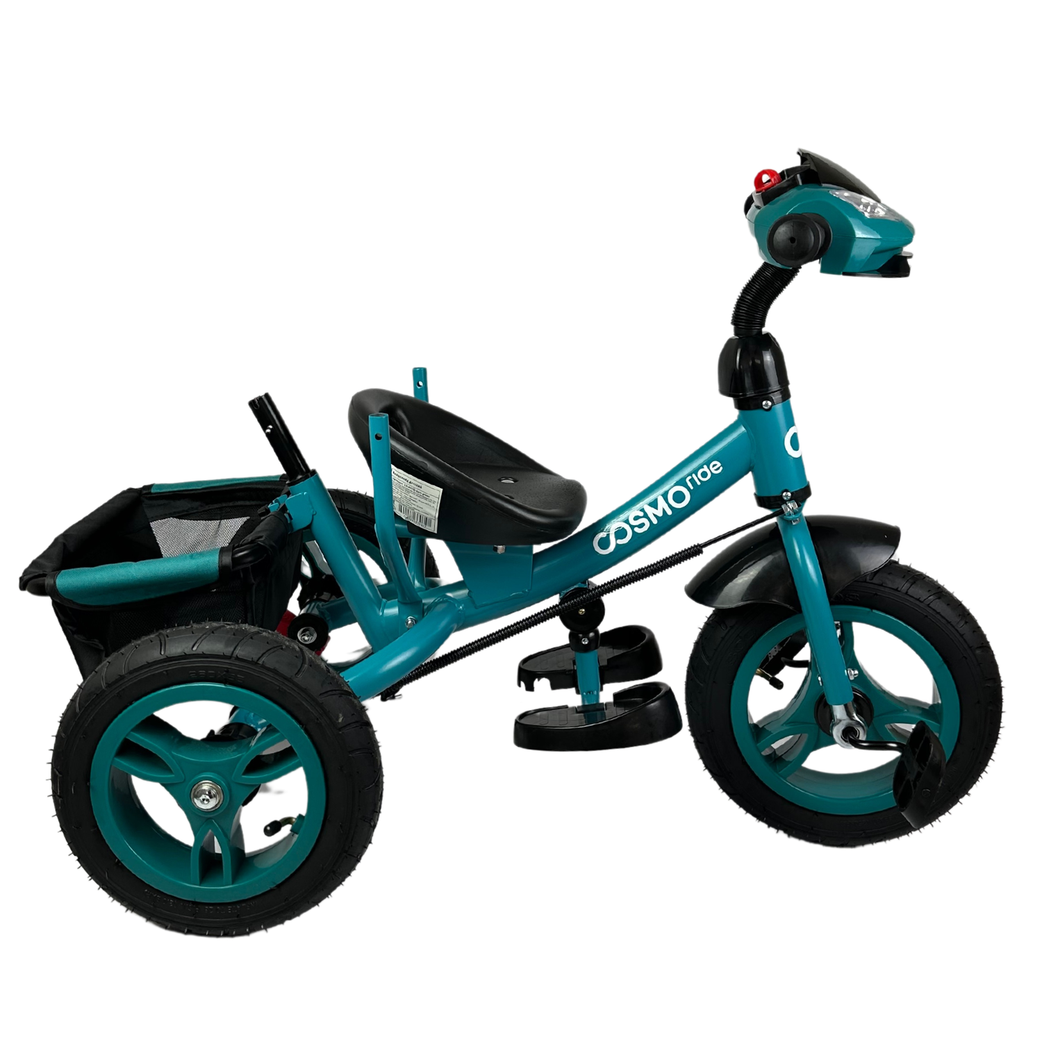 Велосипед 3-колесный Cosmo LX-00TQ темно-зеленый - фото 8
