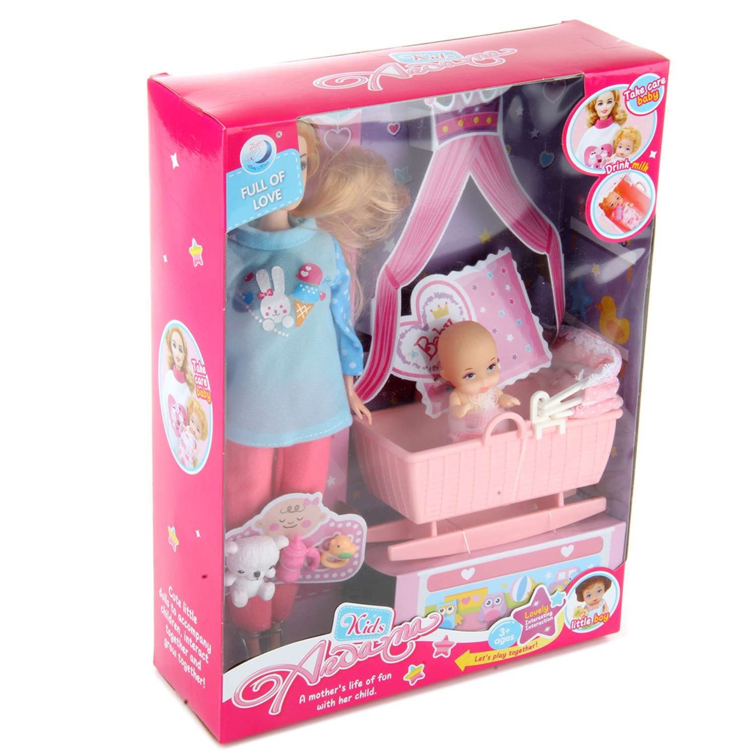 Кукла модель Барби Veld Co мама и малыш 125006 - фото 3