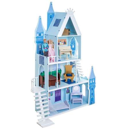 Кукольный домик Paremo Горный хрусталь с мебелью 16предметов PD316-04