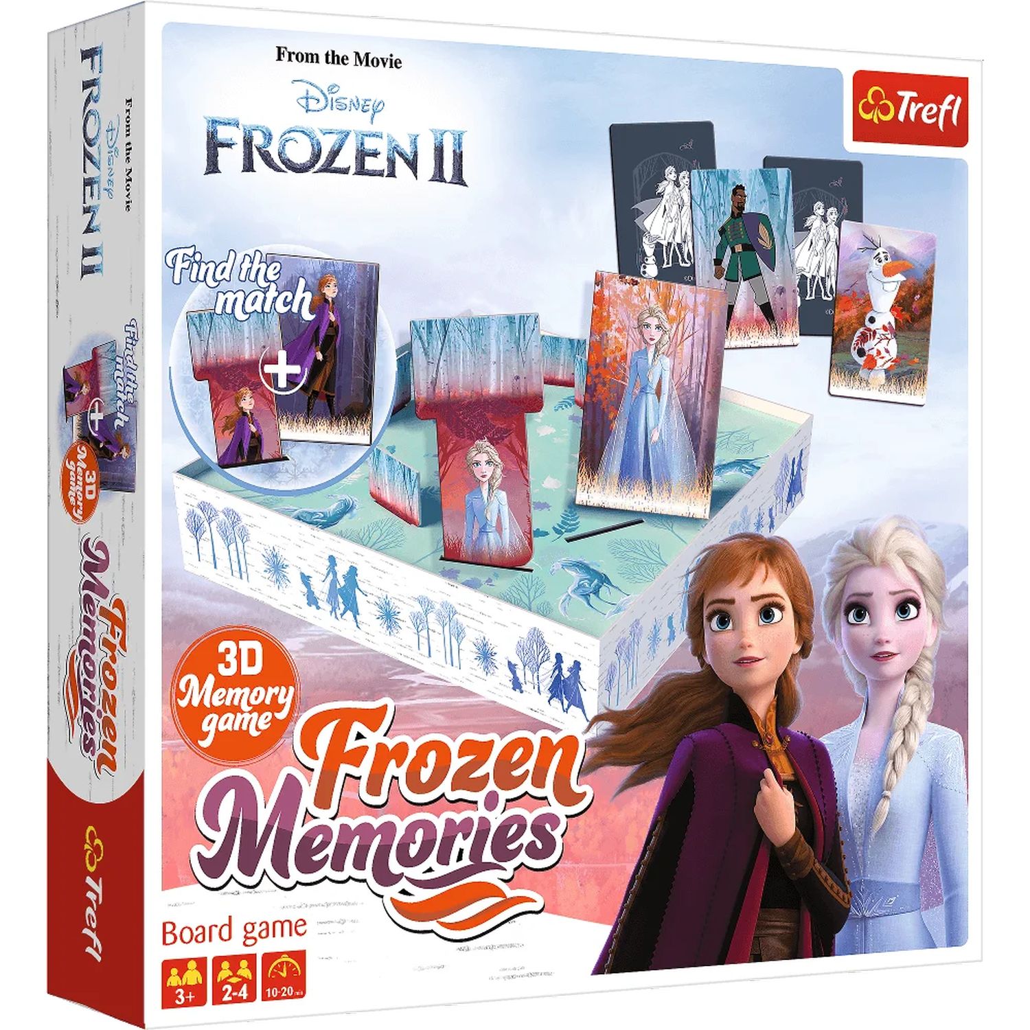 Игра Trefl Disney Frozen 2 Память 01753 купить по цене 559 ₽ в  интернет-магазине Детский мир