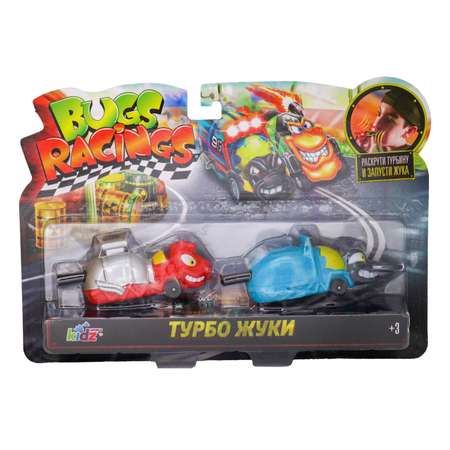 Игровой набор Bugs Racings гонка жуков с 2 машинками красный муравей и синий жук K02BR006-1