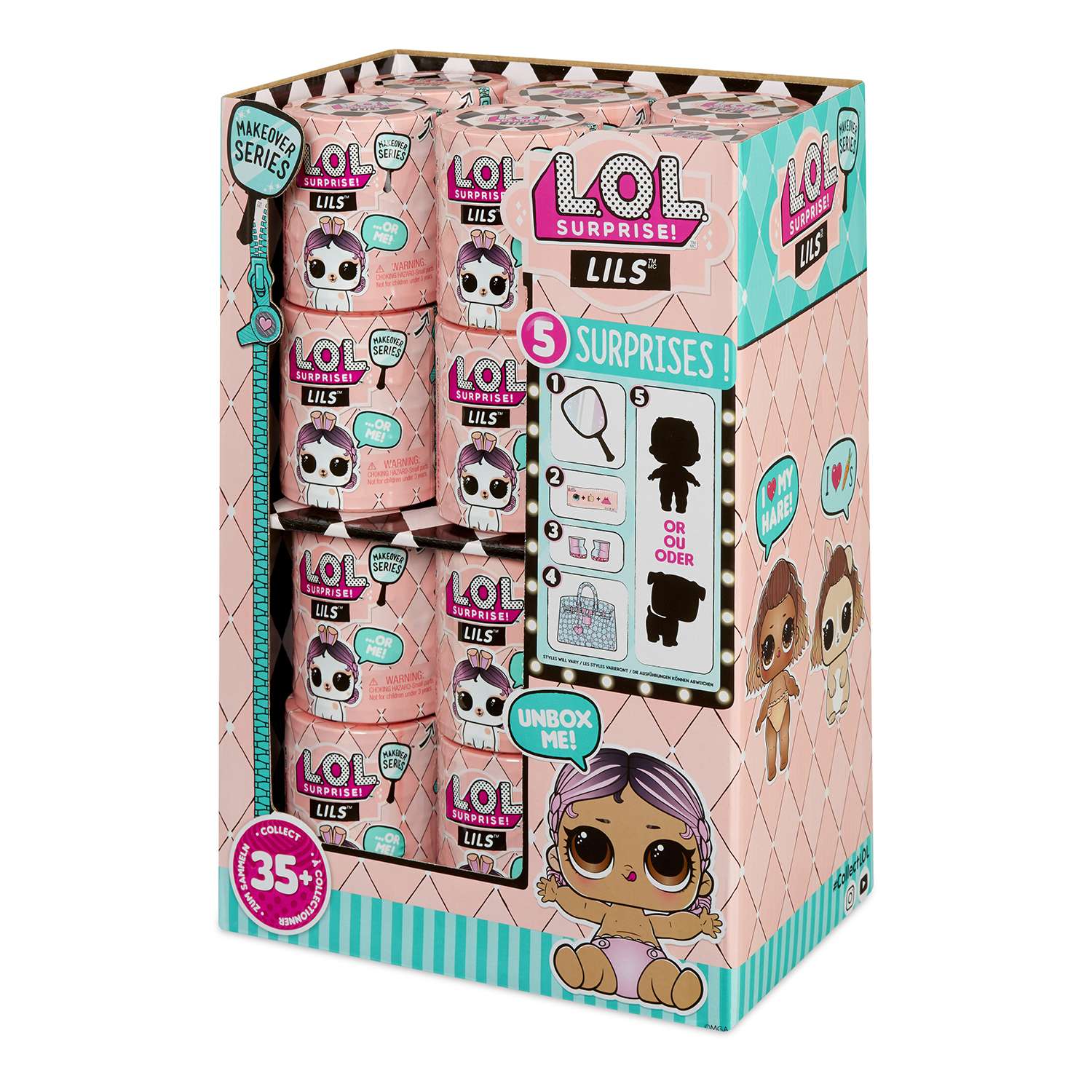 Набор-сюрприз L.O.L. Surprise! мини кукла или питомец в непрозрачной упаковке (Сюрприз) 556244XX1E7C - фото 14