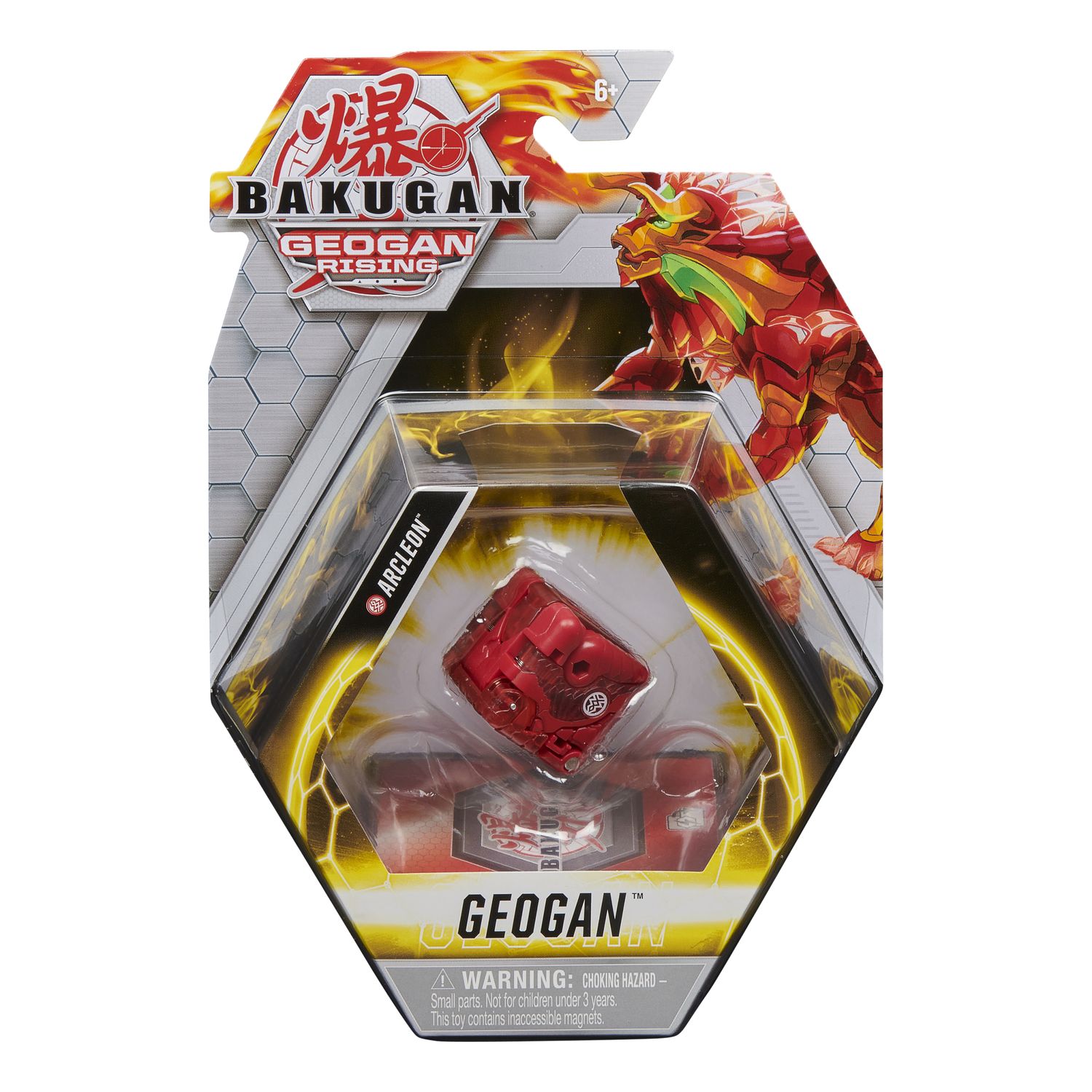 Фигурка-трансформер Bakugan Геоган S3 Manticore Red 6059850/20129002 - фото 5