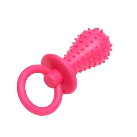 Игрушка для собак Пижон Соска жевательная 10*3см голубая 7112326