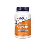 L лизин Now L Lysine Double strength 1000 мг 100 таблеток