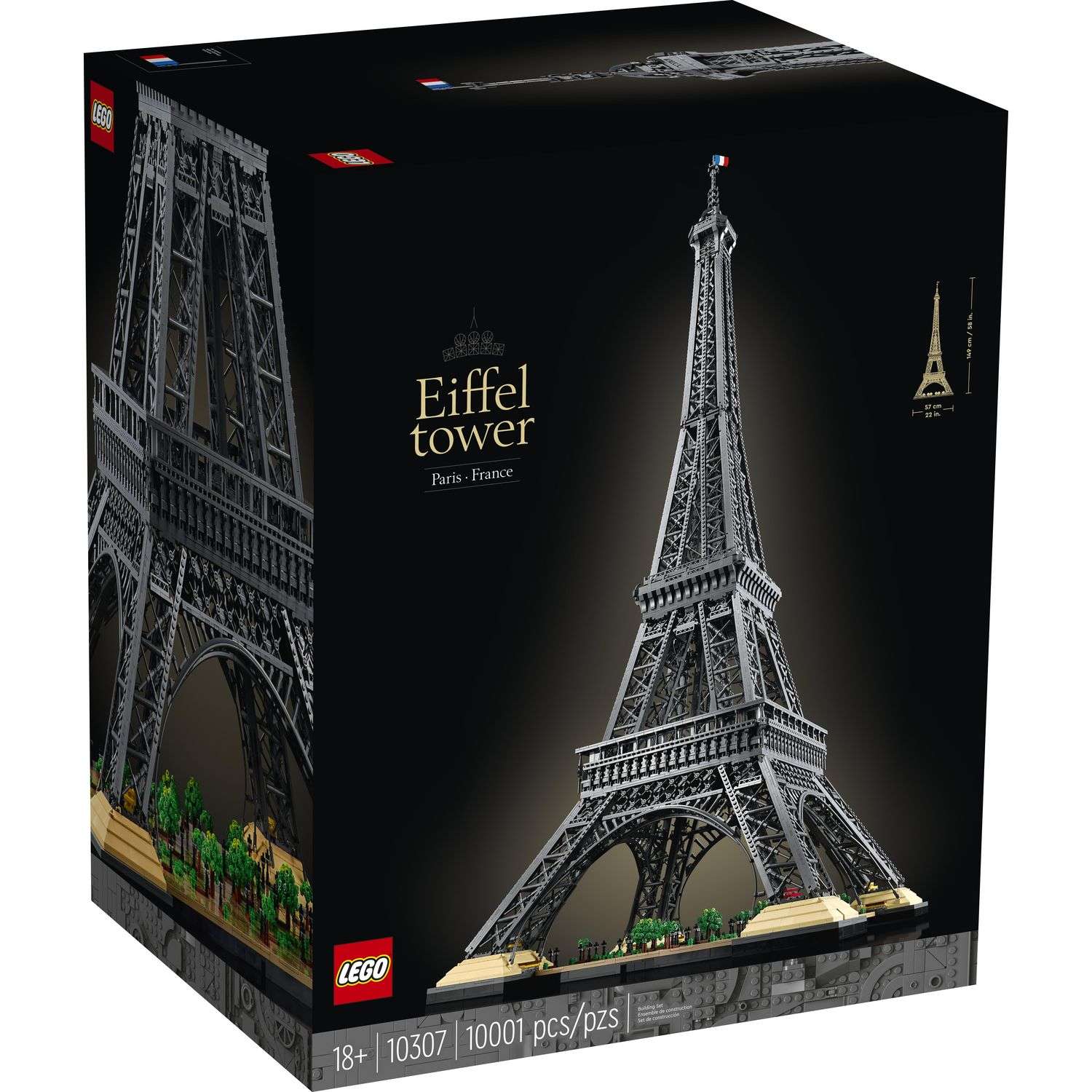 Конструктор LEGO Icons Эйфелева башня 10307 - фото 1