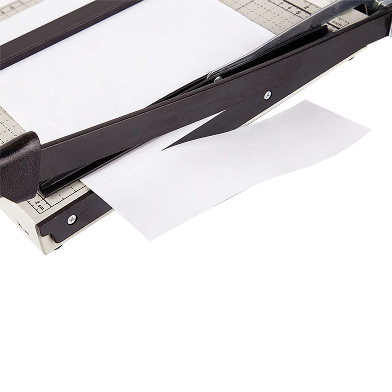 Резак сабельный OfficeSpace А4Officeblade 300мм до 12 листов металлическая станина - фото 3