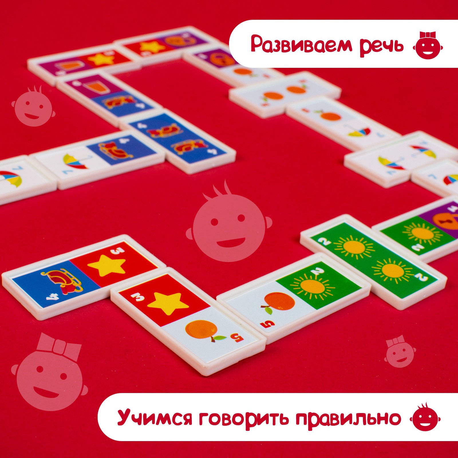 Настольная игра IQ-ZABIAKA Домино - фото 3