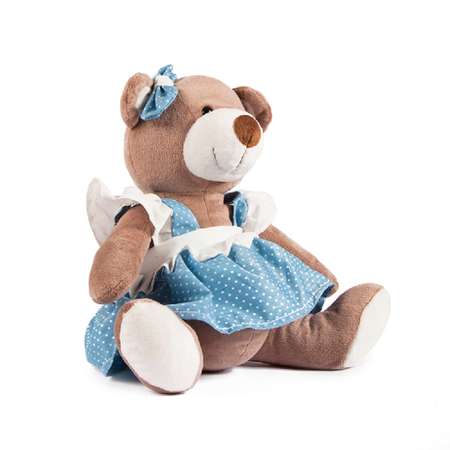 Мягкая игрушка Bebelot Медведица в платье 25 см