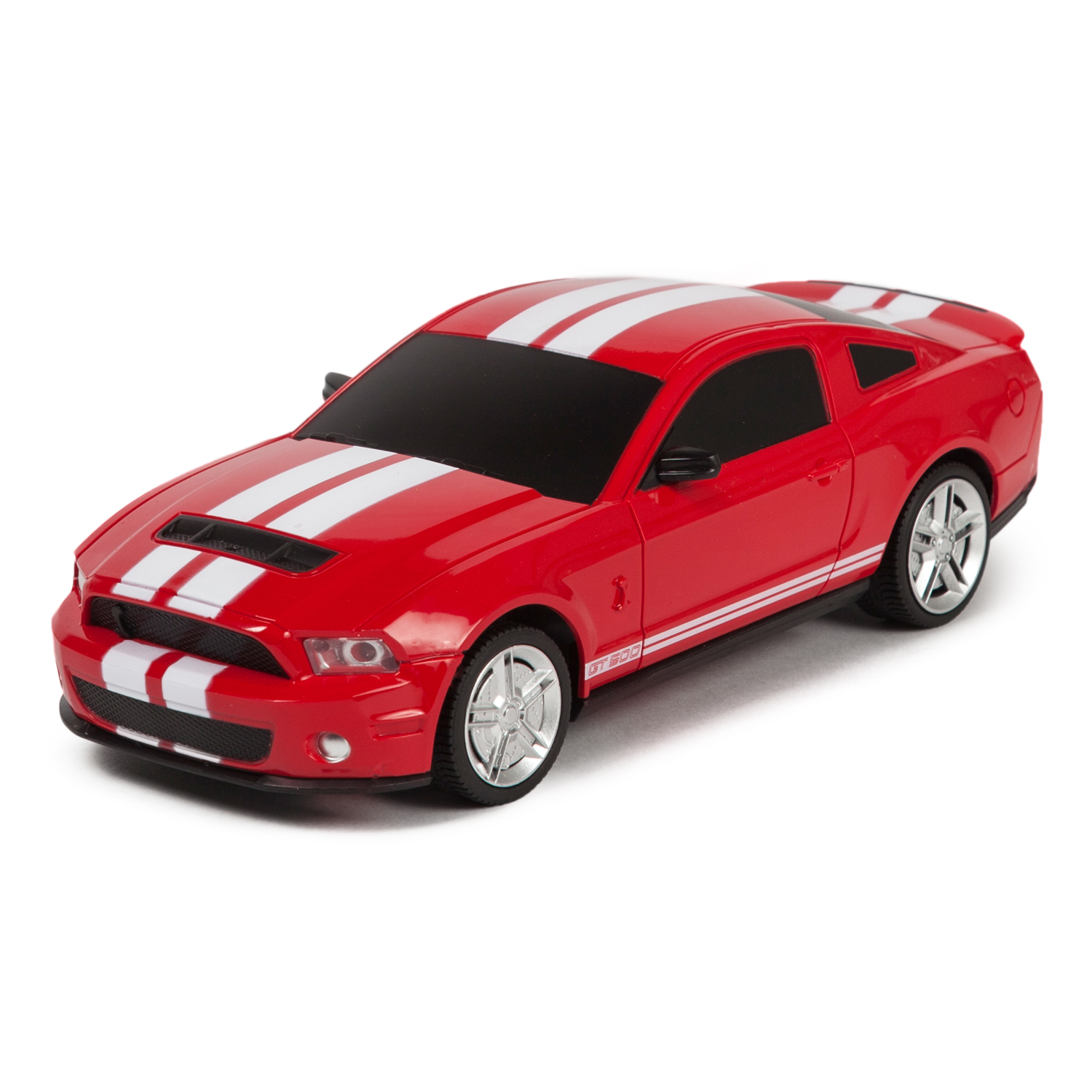 Машинка радиоуправляемая Mobicaro Mustang GT500 1:24 Красная купить по цене  599 ₽ в интернет-магазине Детский мир