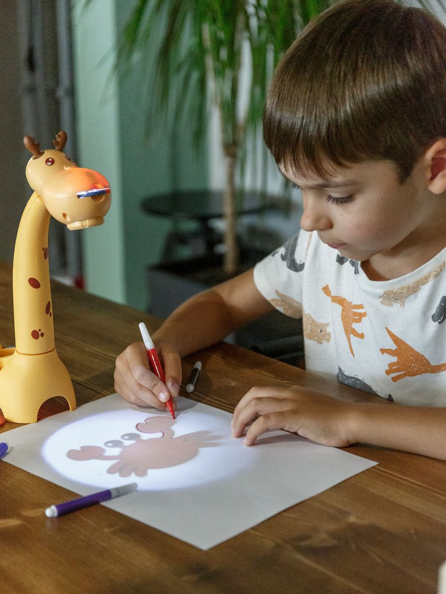 Детский проектор BAZUMI Развивающий для рисования с фломастерами - фото 5