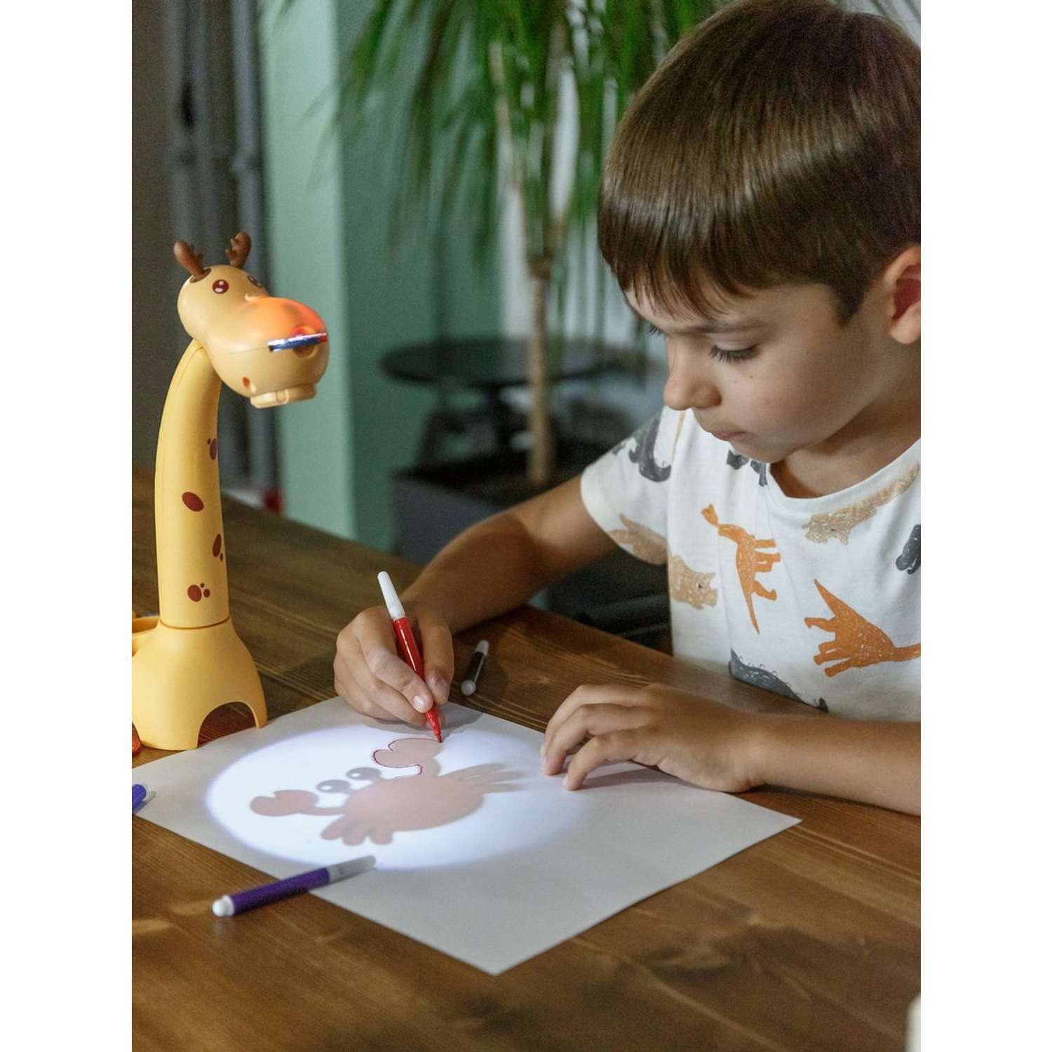Детский проектор BAZUMI Развивающий для рисования с фломастерами - фото 5