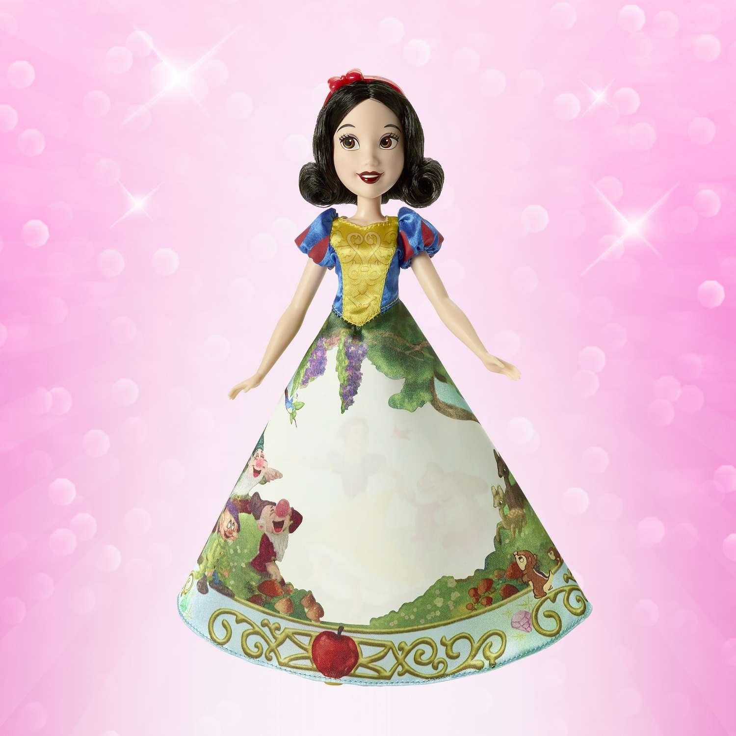 Кукла Princess Hasbro в юбке с проявляющимся принтом Белоснежка B6851EU40 B5295EU6 B5295EU6 - фото 7