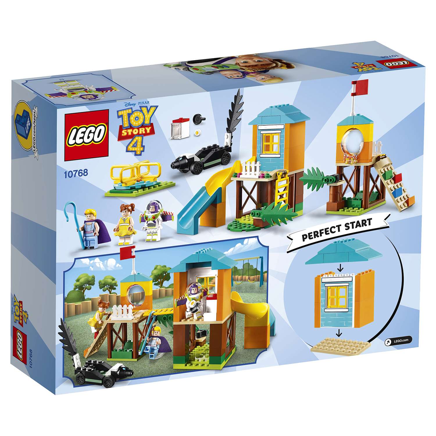 Конструктор LEGO 4+ Приключения Базза и Бо Пип на детской площадке 10768 - фото 3