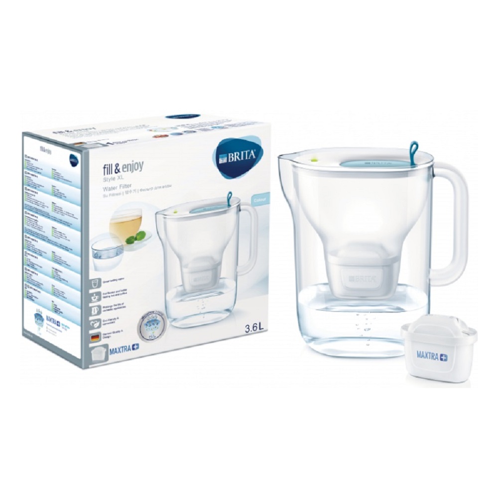 Фильтр-кувшин BRITA Style XL MX+ LED Синий 3.6 - фото 5