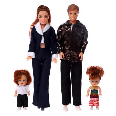 Набор кукол Play Smart «Дружная семья»3 вида