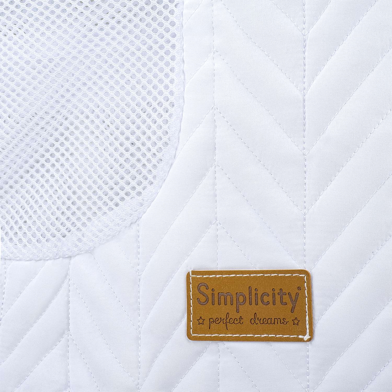 Колыбель-кроватка Simplicity GL4090 Elite white crinkle - фото 26