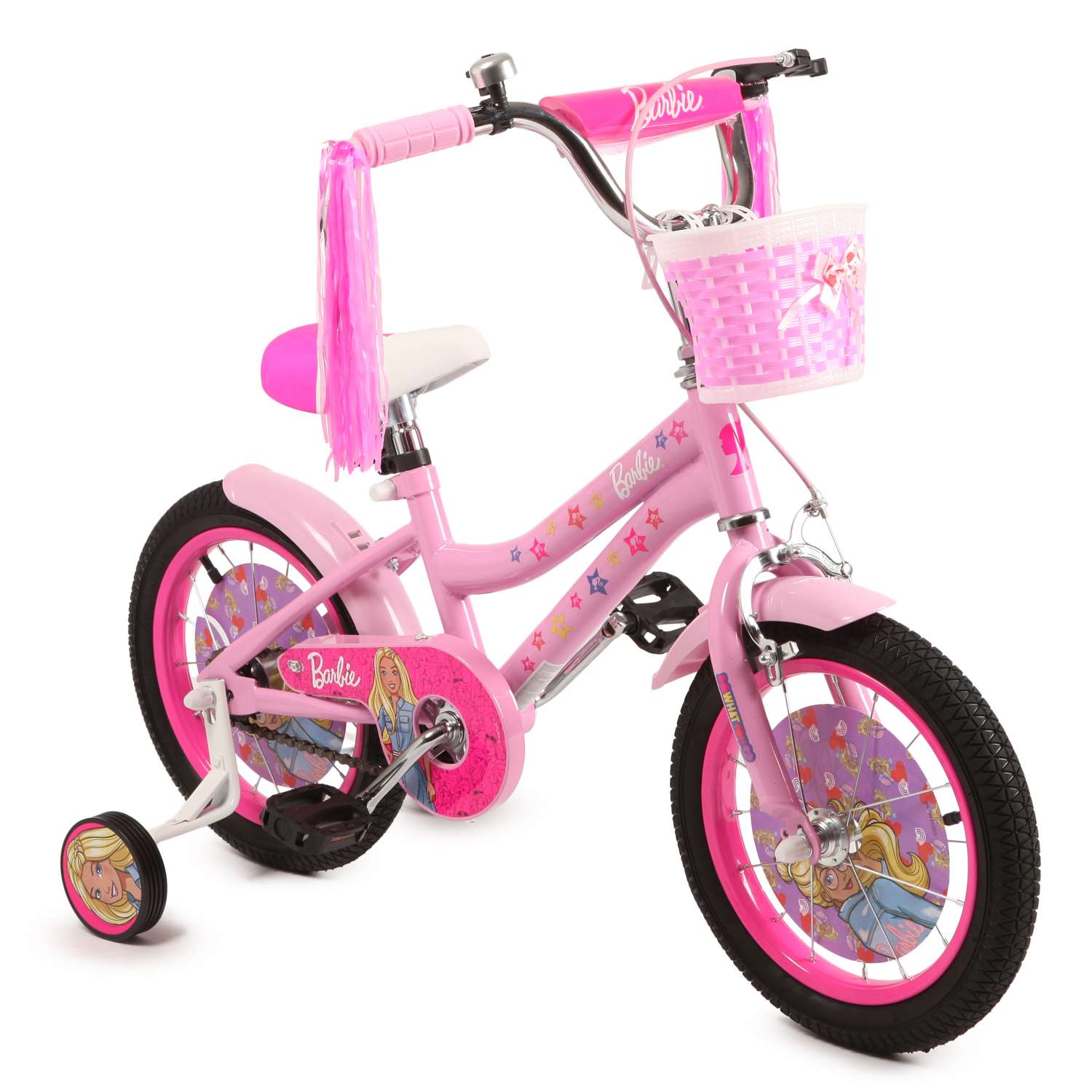 Велосипед двухколесный Kreiss Barbie 14 дюймов - фото 4