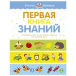 Книга Махаон Первая книга знаний Необходимый набор тем для занятий с ребенком от 6мес до 3лет