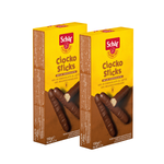 Печенье Dr.Schar Ciocko Sticks в молочном шоколаде без глютена 150г*2шт