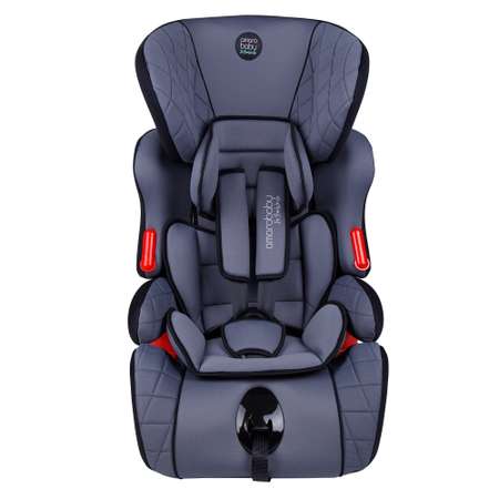 Автокресло Amarobaby Big trip I/II/III Серый-Чёрный