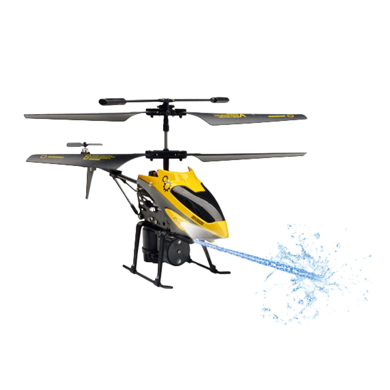 Вертолет на ИК-управлении Властелин небес Водяной стрелок (гиро турбо) в ассортименте - фото 1