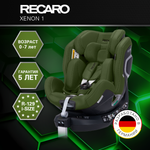 Автокресло Recaro Xenon 1 Isofix 0+/1/2 (0-25 кг)
