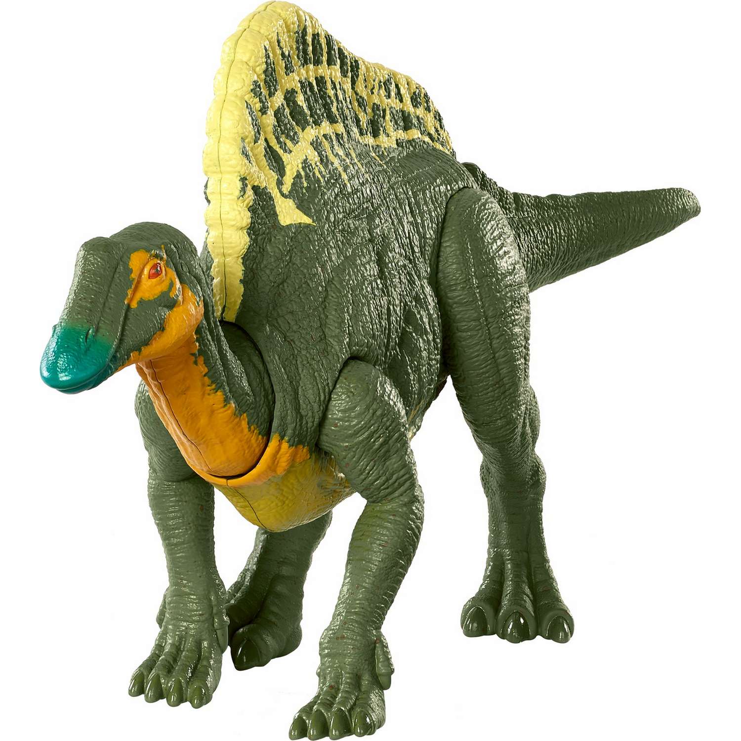 Фигурка Jurassic World Рычащий динозавр Уранозавр HBX38 - фото 3