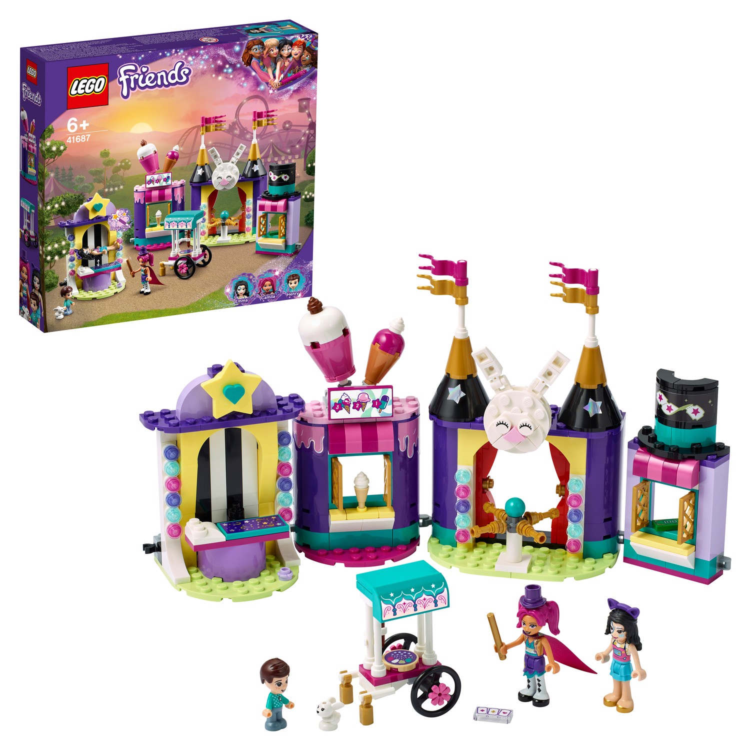 Конструктор LEGO Friends Киоск на Волшебной ярмарке 41687