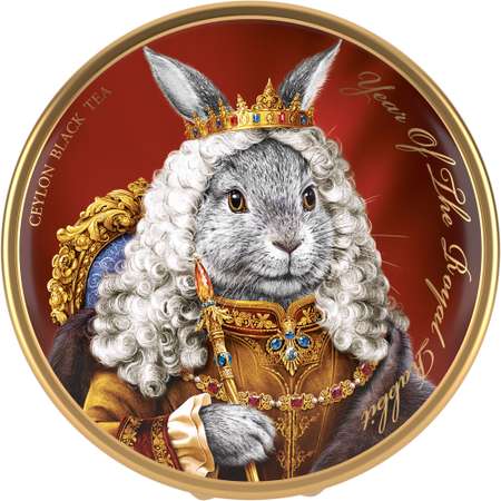 Чай черный крупнолистовой Richard Year of the Royal Rabbit с символом нового года король 40 гр