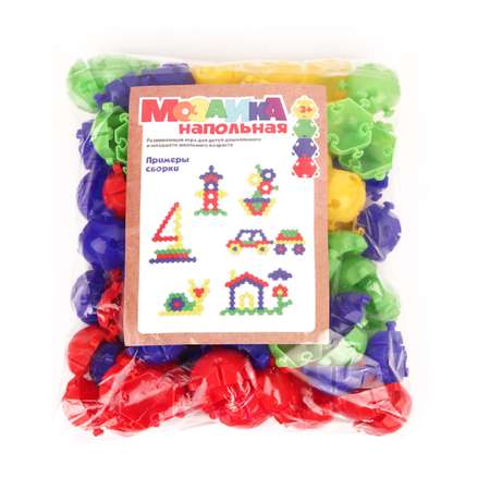 Мозаика напольная детская Green Plast для малышей 110 элементов