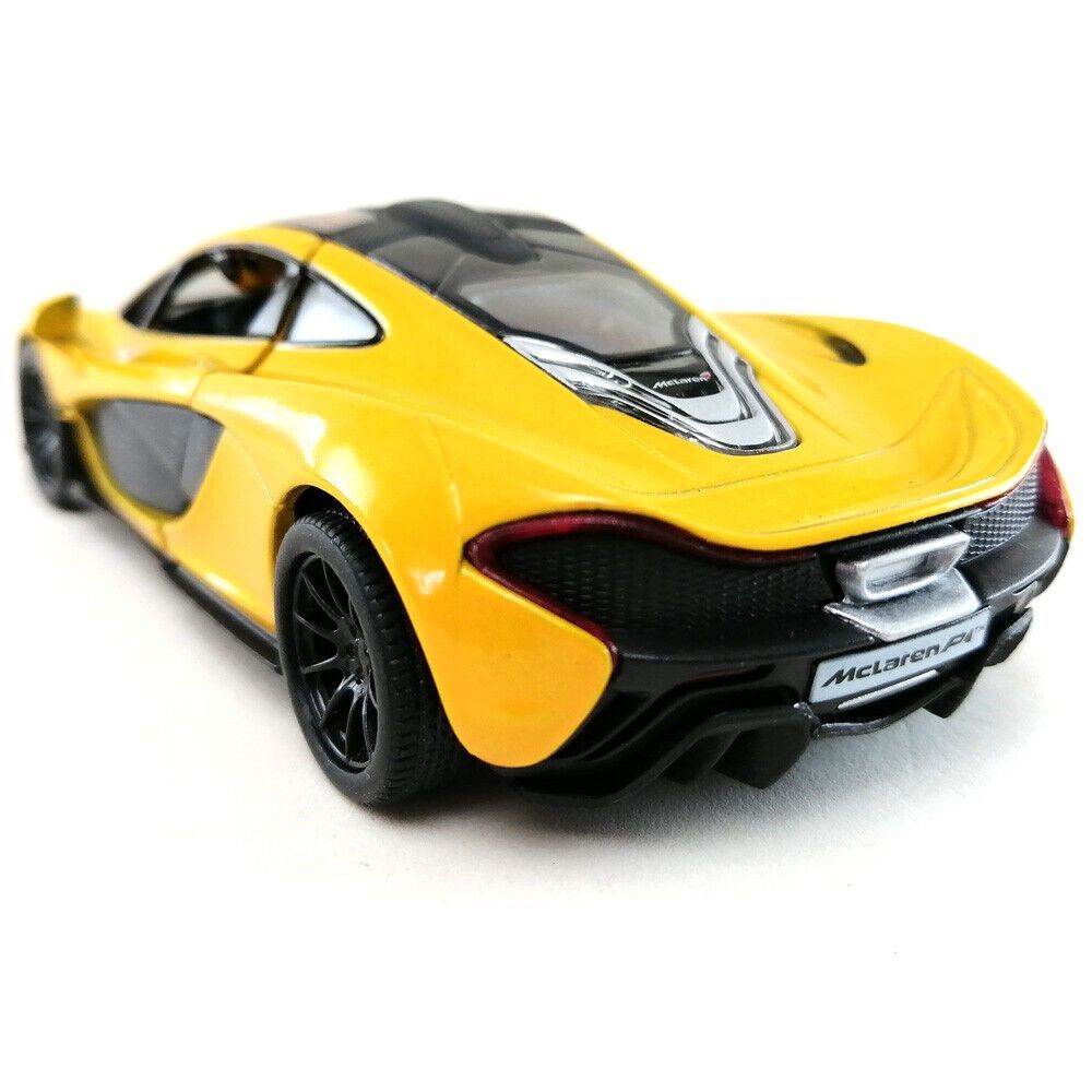 Автомобиль KINSMART McLaren инерционный желтый КТ5393/1 - фото 3