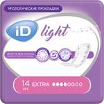 Прокладки урологические iD LIGHT Extra 14 шт. х3 упаковки