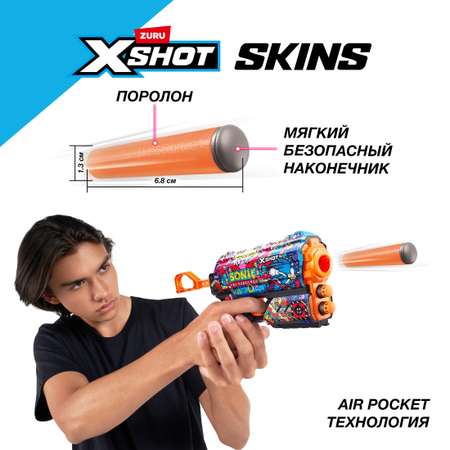 Бластер Zuru XSHOT  Skins в ассортименте