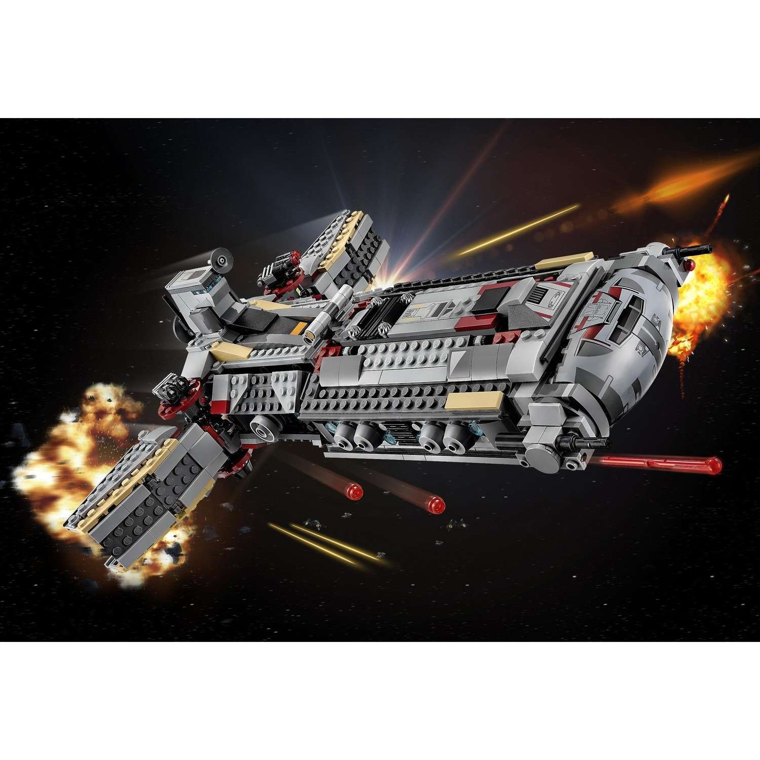 Конструктор LEGO Star Wars TM Боевой фрегат Повстанцев (75158) - фото 3