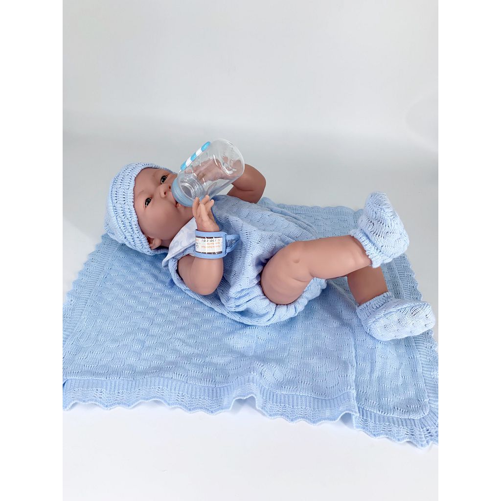 Кукла JC TOYS виниловая 38см La Newborn «18054» JC18054 - фото 4