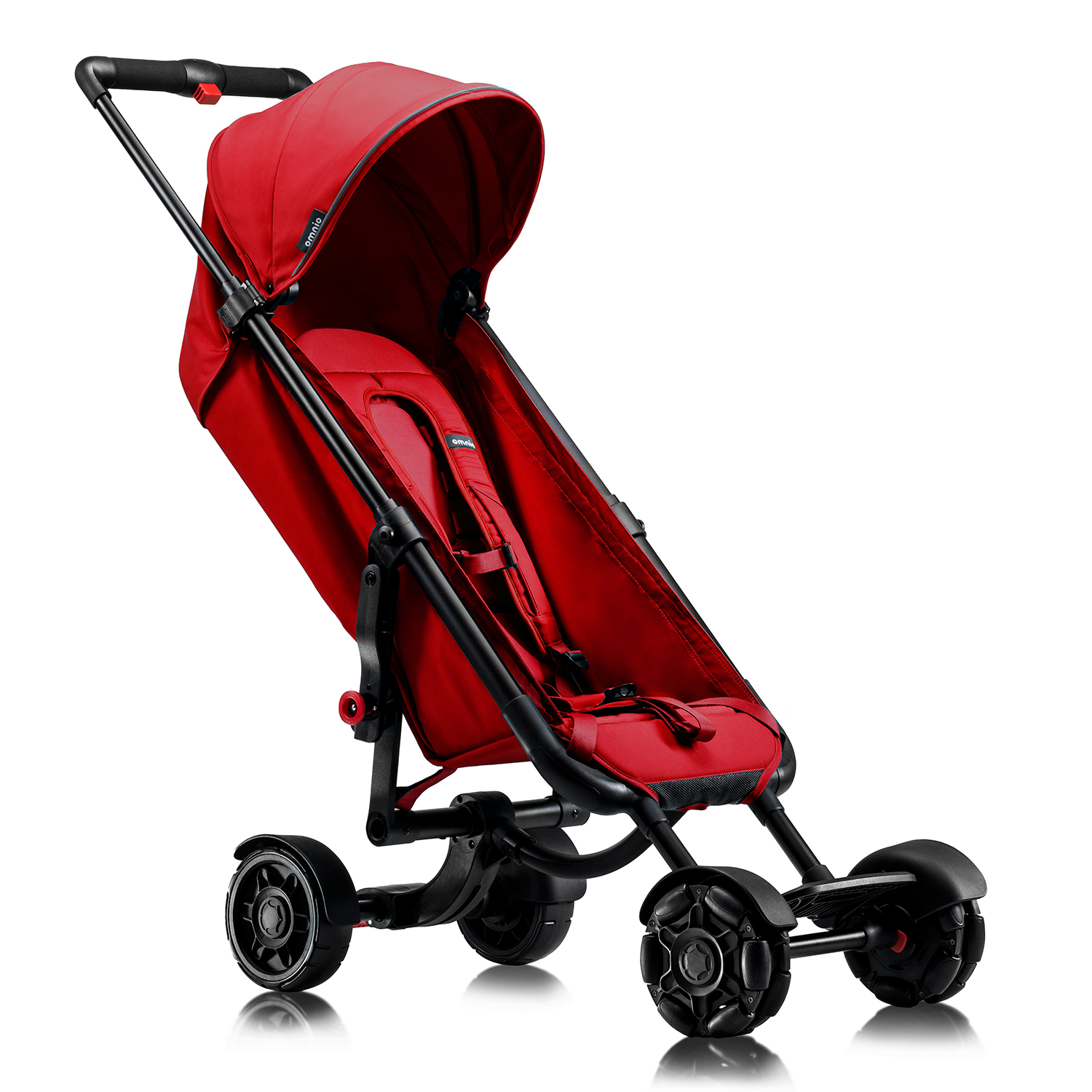 Прогулочная коляска Omnio Stroller Red - фото 1