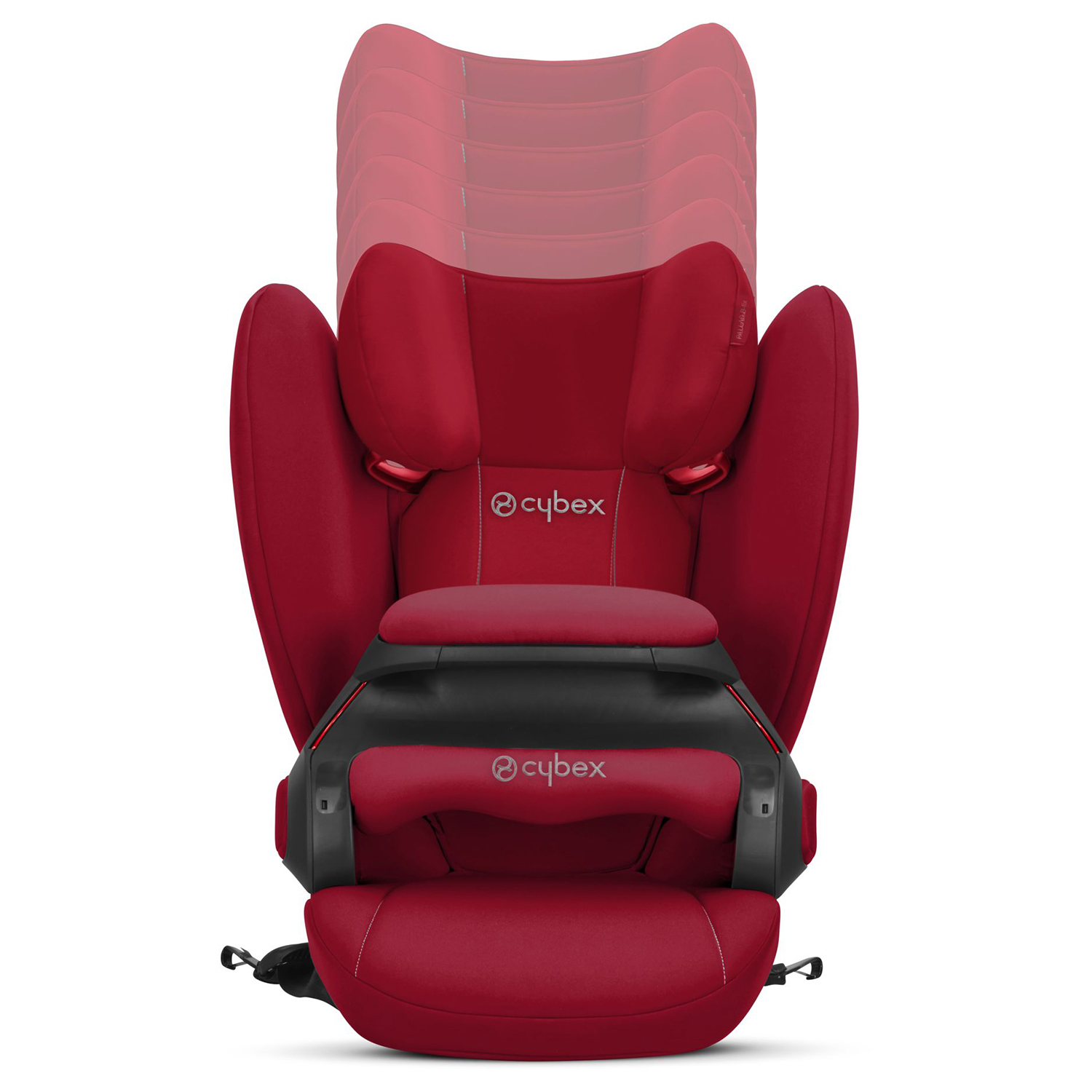 Автокресло Cybex Pallas B-Fix Dynamic Red - фото 10