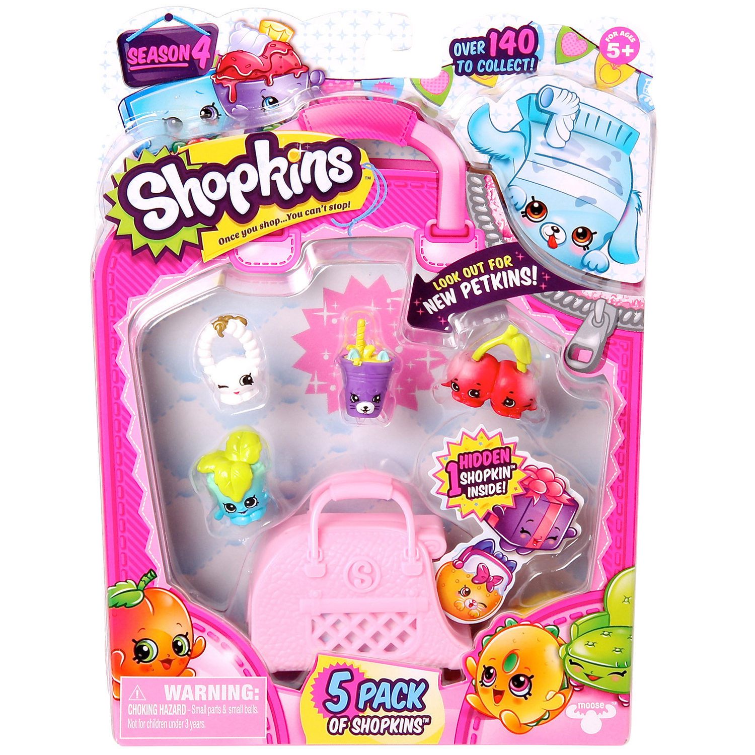 Набор фигурок Shopkins 5 шт в блистере в ассортименте - фото 8