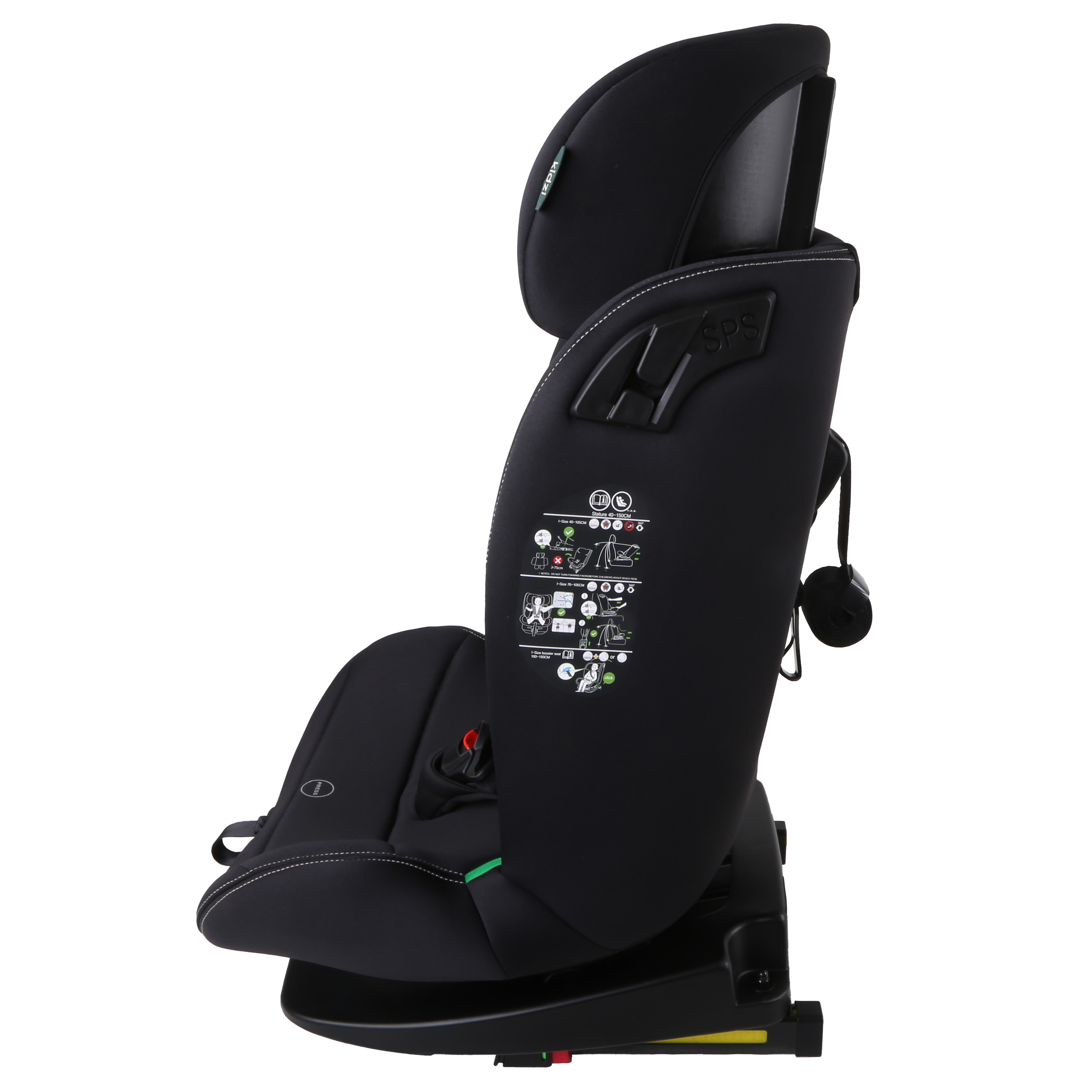 Автокресло Kidzi SPIN 360 i-SIZE Isofix 0+/1/2/3 (0-36 кг) - фото 5