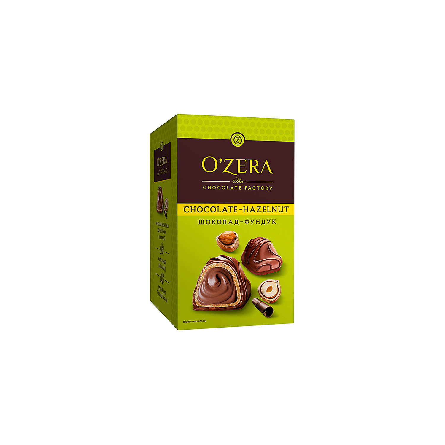 Конфеты OZera OZera конфеты Chocolate Hazelnut 150 г 3 шт - фото 1