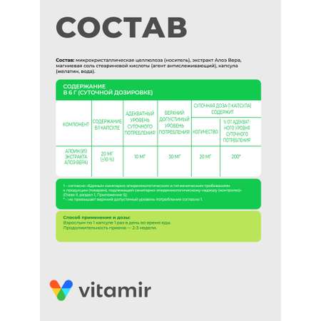 БАД для ЖКТ VITAMIR JKT