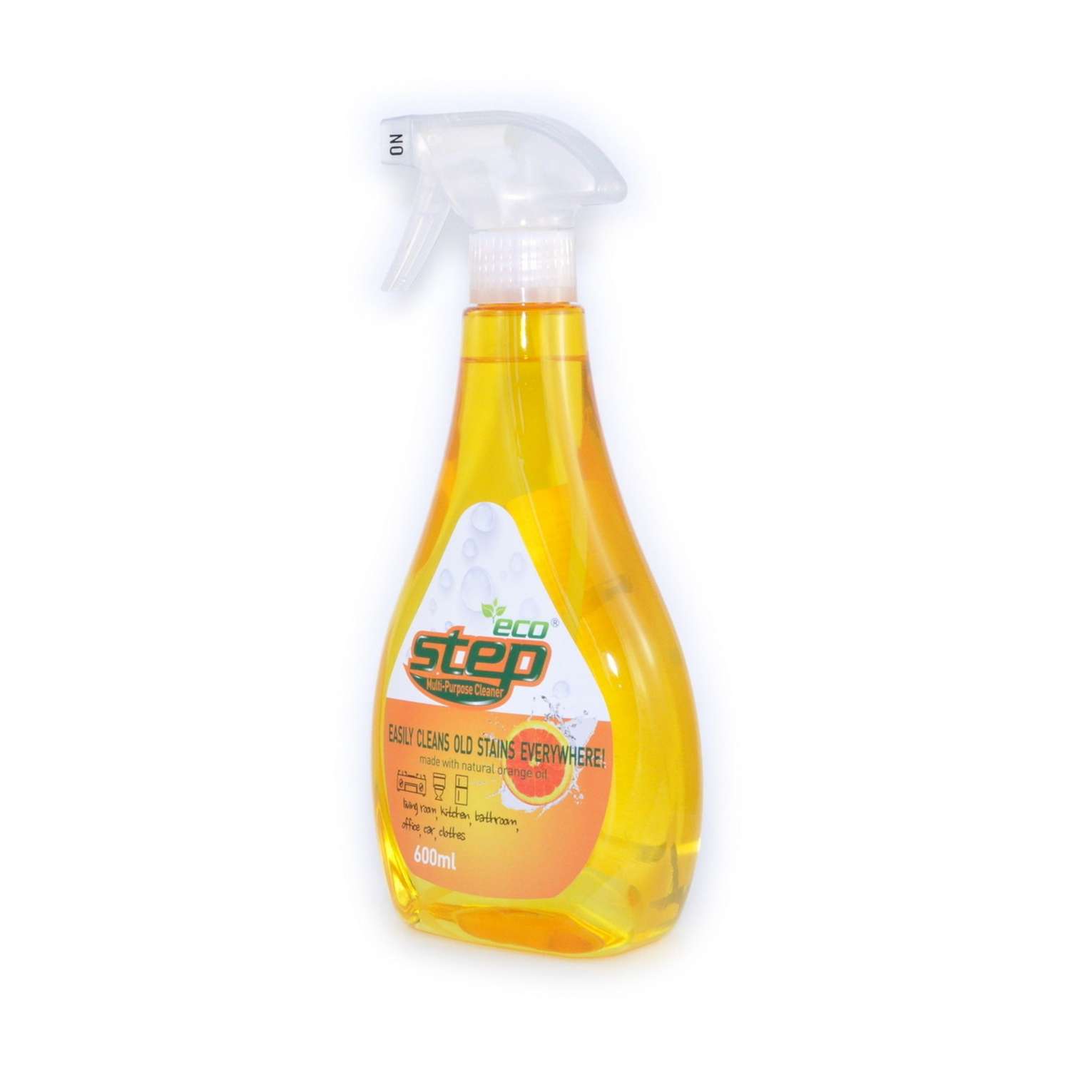 Чистящее средство KMPC жидкое для дома с апельсиновым маслом 600 мл 581098 - фото 2