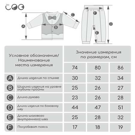 Комплект для новорожденных LEO