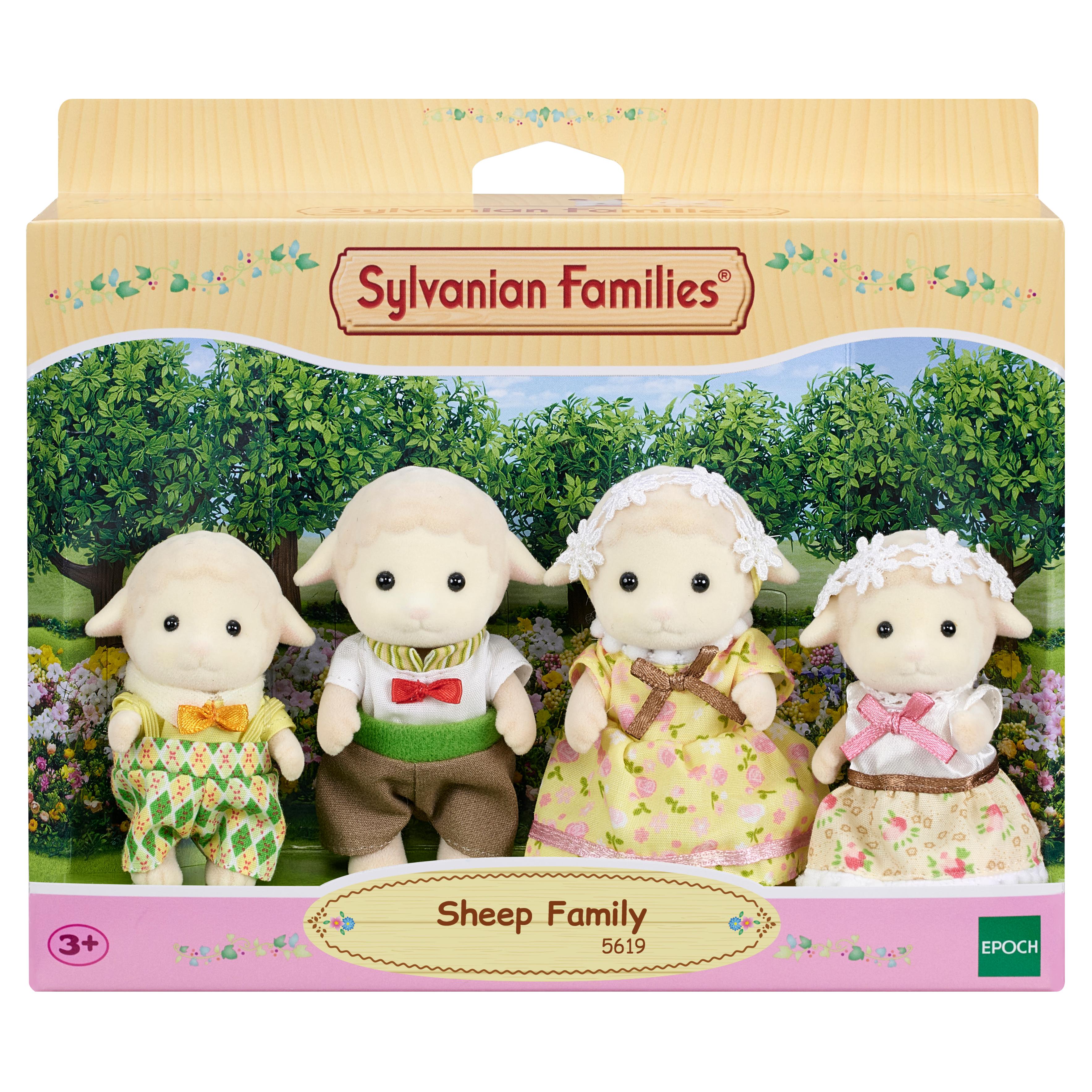 Набор игровой Sylvanian Families Семья Овечек 5619 купить по цене 2499 ₽ в  интернет-магазине Детский мир