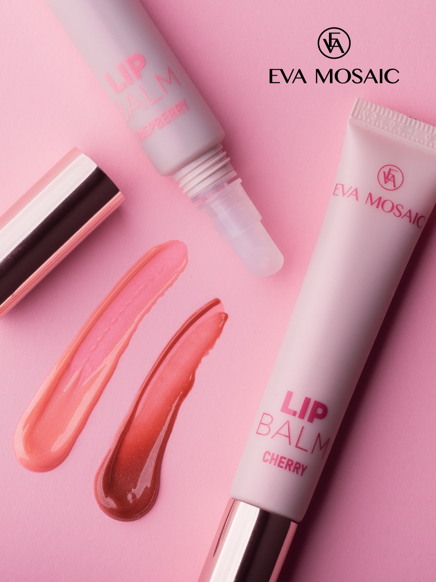 Бальзам для губ EVA MOSAIC восстанавливающий и ухаживающий Lip Balm с ароматом черешни 11 мл - фото 6