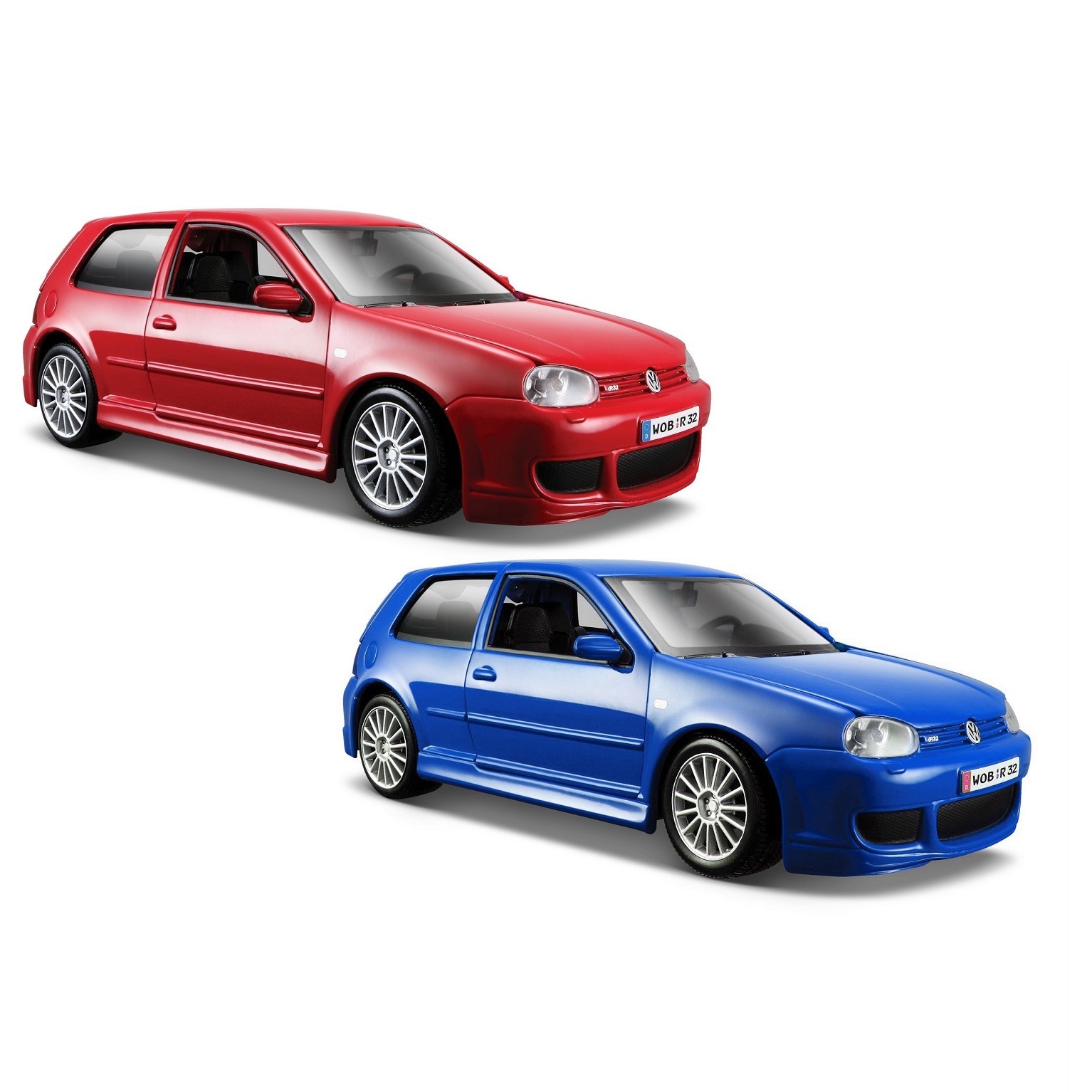 Автомобиль MAISTO Volkswagen Golf R32 1:24 синий в ассортименте 31290 - фото 3