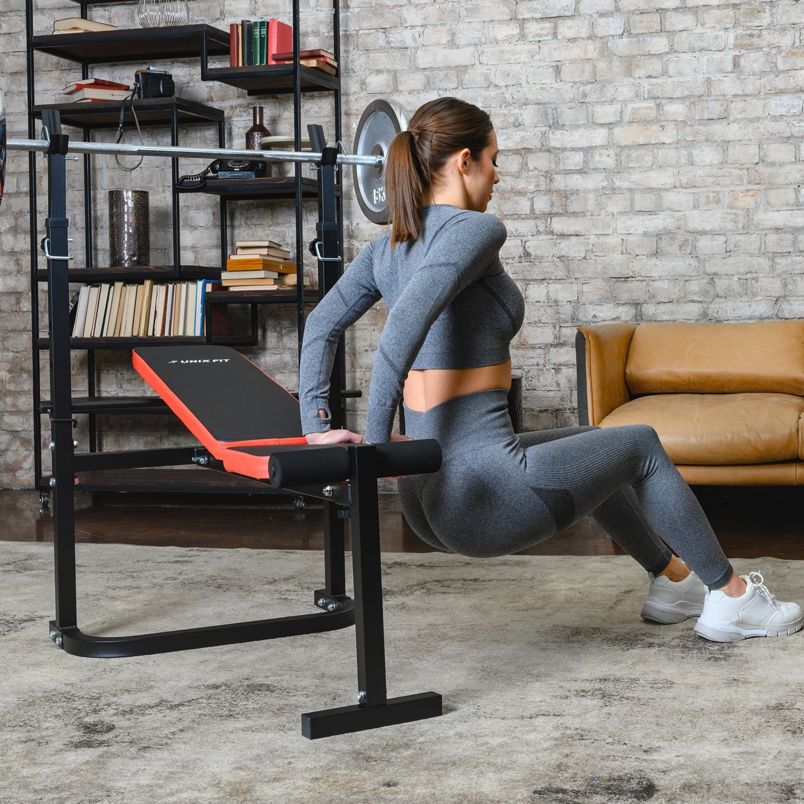 Скамья силовая UNIX Fit Bench 125 - фото 11