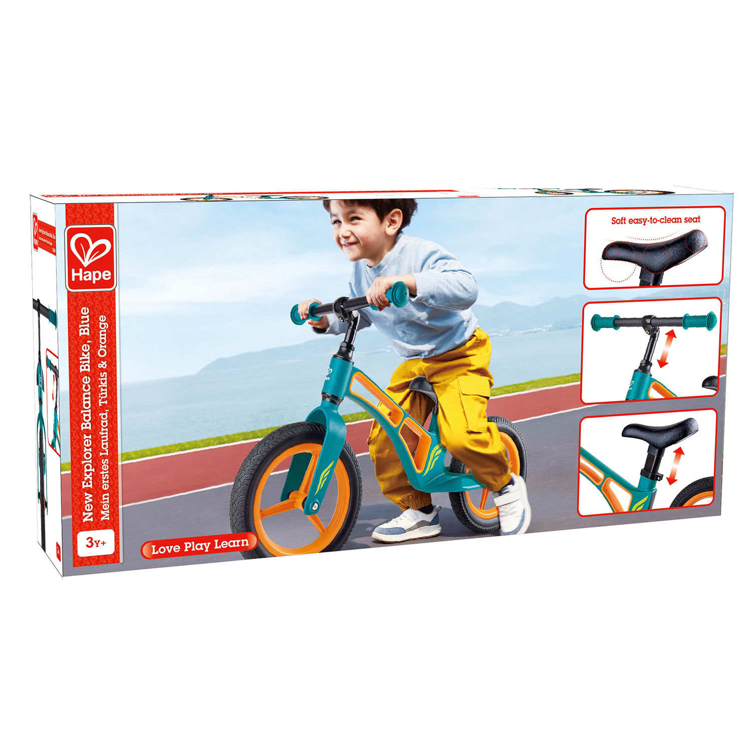 Беговел Hape New Explorer синий E8654_HP - фото 12