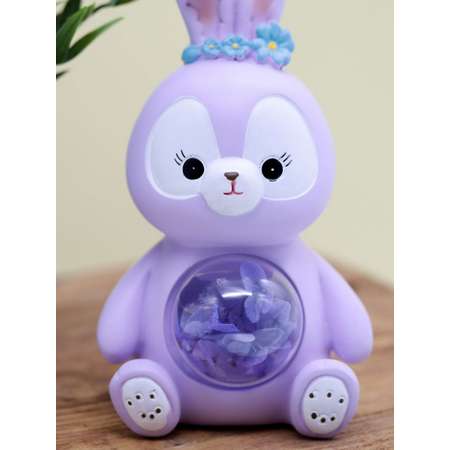 Ночник iLikeGift Flower bunny purple